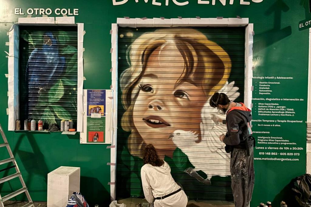 Ruzafa se llena de color con el primer concurso de arte urbano