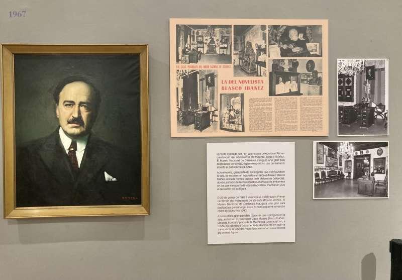 El Museo Nacional de Cerámica de Valencia rinde homenaje a Vicente Blasco Ibáñez