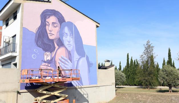 Graffitea Cheste celebra su décimo aniversario con más de 150 murales y una mirada ecofeminista