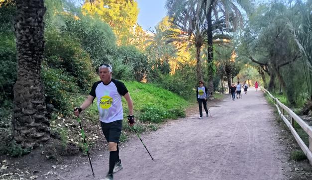 Marcha Nórdica en el Oasis de Mediterráneo – Elche