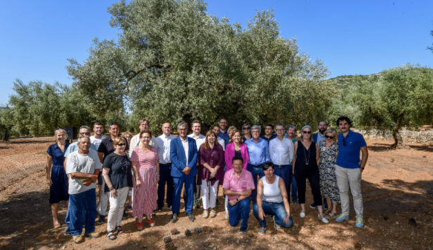 Foto grupal con Silvia Paneque